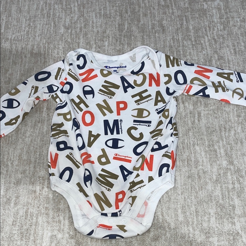 Champion Kids Bodysuit - White, Red, Blue, Green